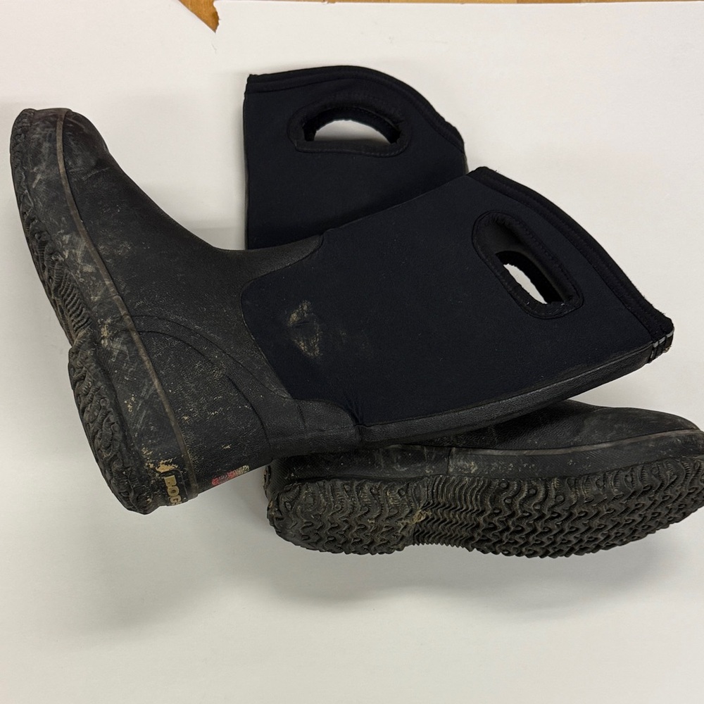Bogs Black Kids Boots